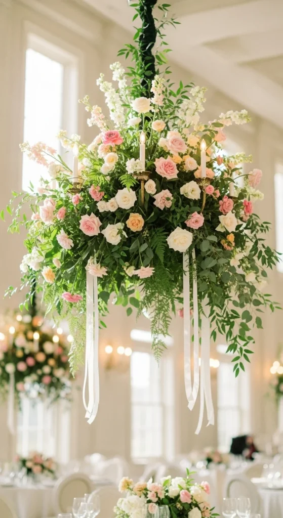 11. Floral Chandelier Moments