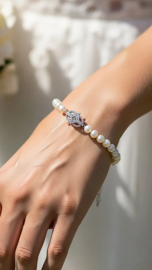 11. Pearl Bracelet