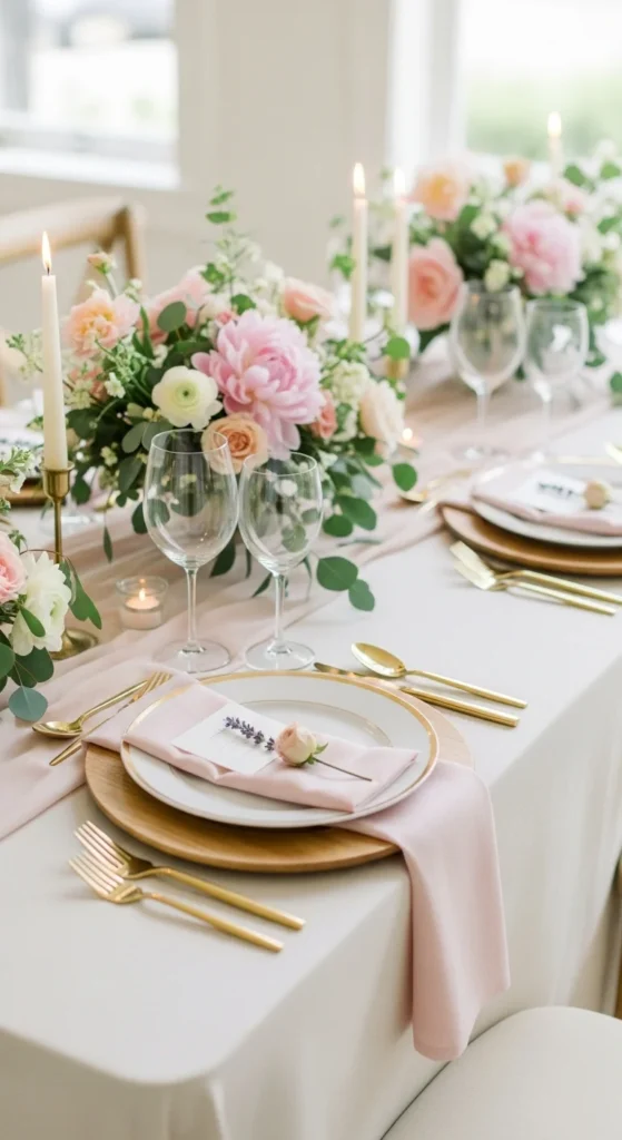12. Soft Colored Napkins