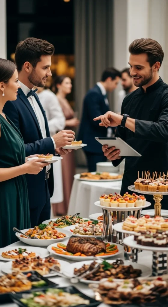 13. Align Dinner Timing With the Caterer
