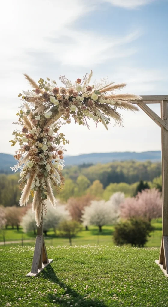13. Dried Flower Accent Arch