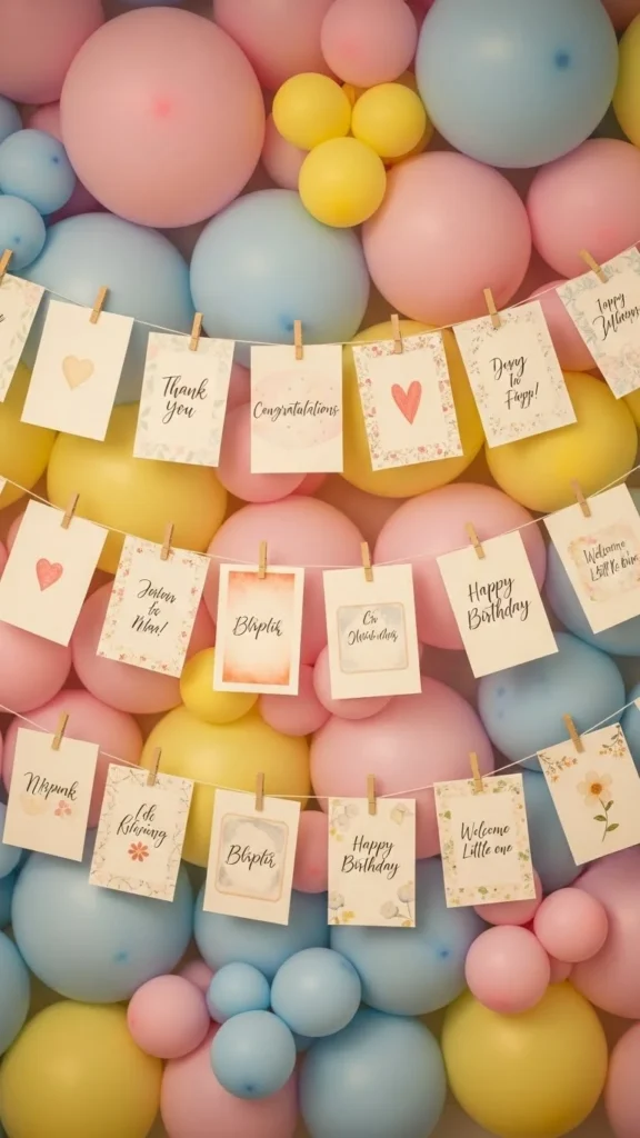 14. Balloon Backdrop