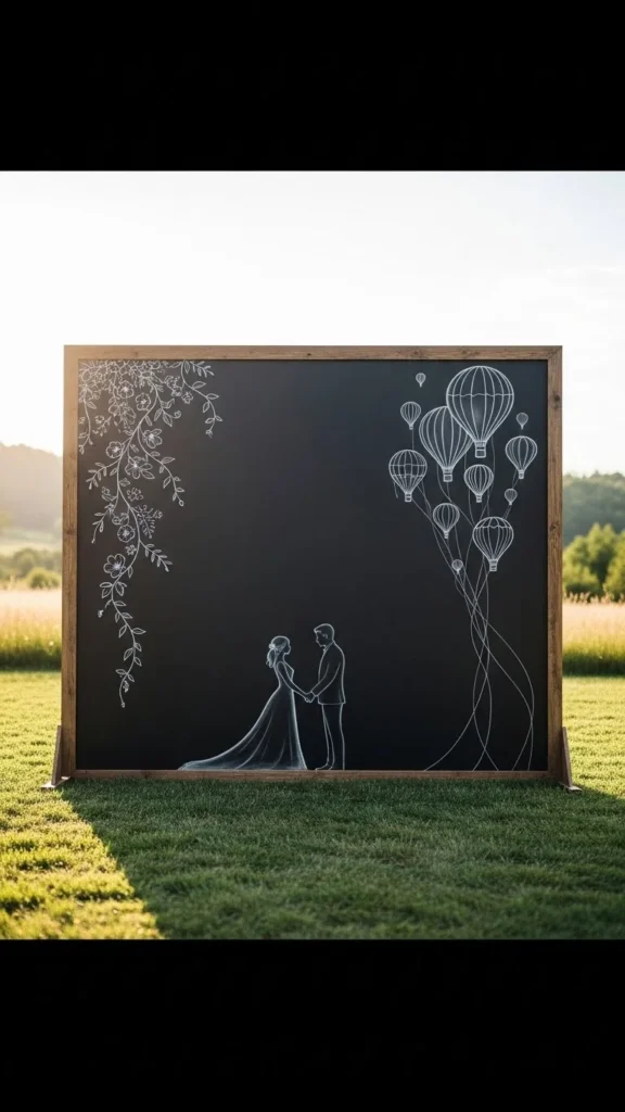 14. Chalkboard Wall