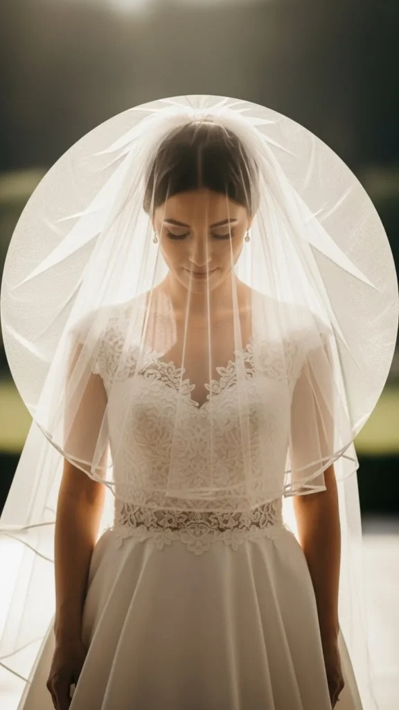 15. Circular Cut Veil