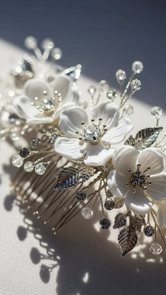 15. Floral Hair Comb