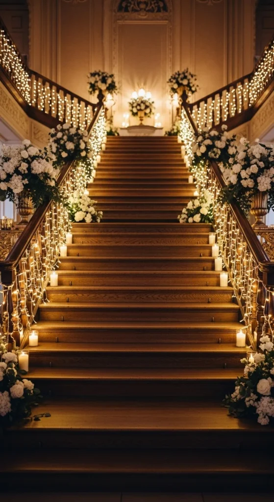 15. Staircase Light Accents
