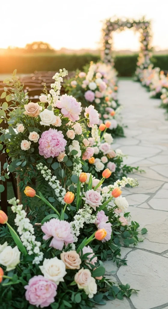 17. Asymmetrical Floral Placement