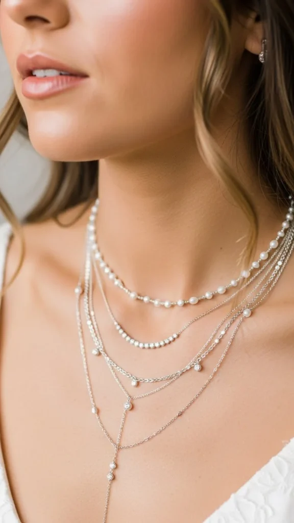 17. Layered Necklace Set