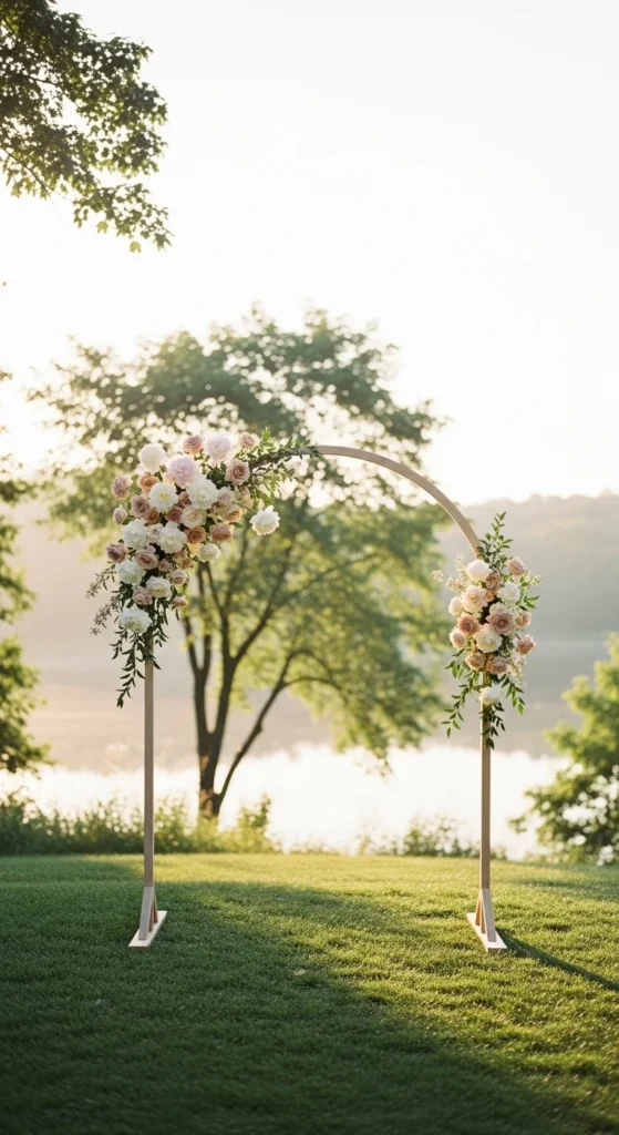 17. Simple Arch With Statement Blooms