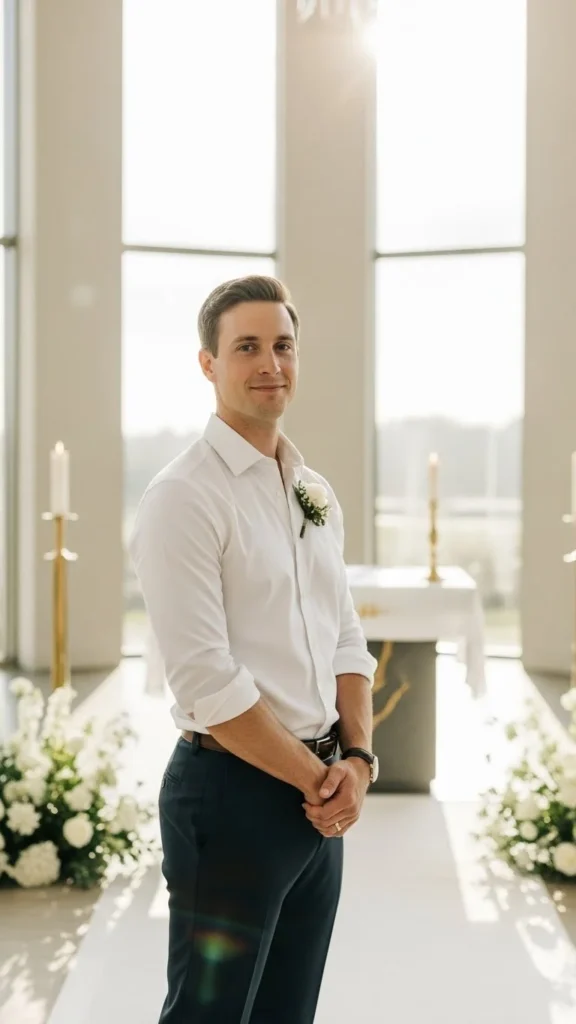 18. No Jacket Ceremony Look