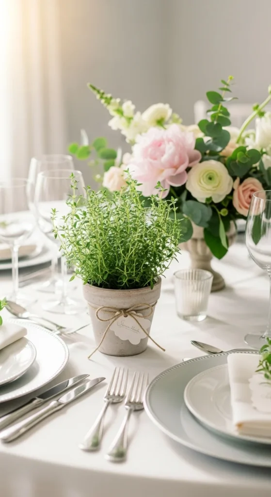 18. Potted Herb Favors