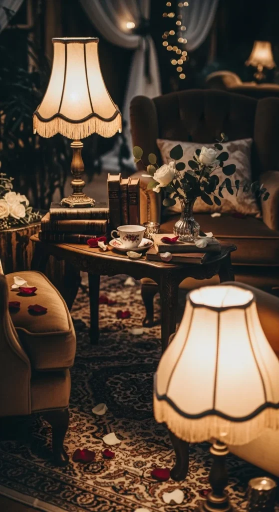 18. Vintage Lamp Lounge Corners