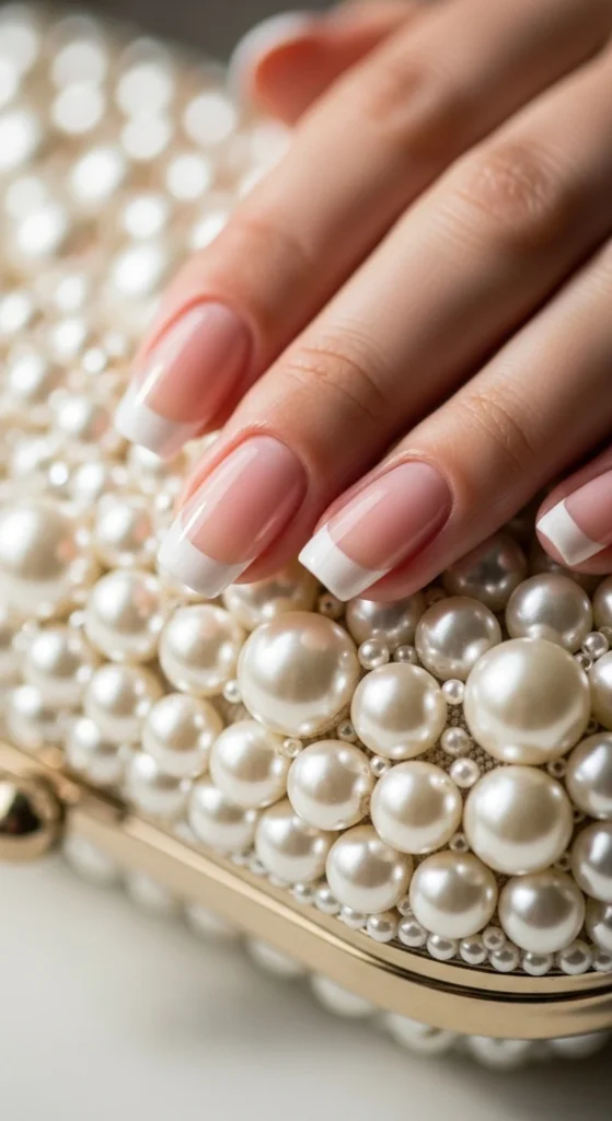 2. Classic French With Soft Tips