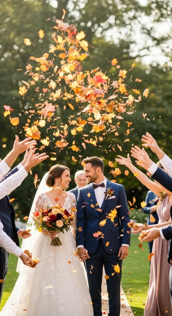 20. Confetti Made from Leaves