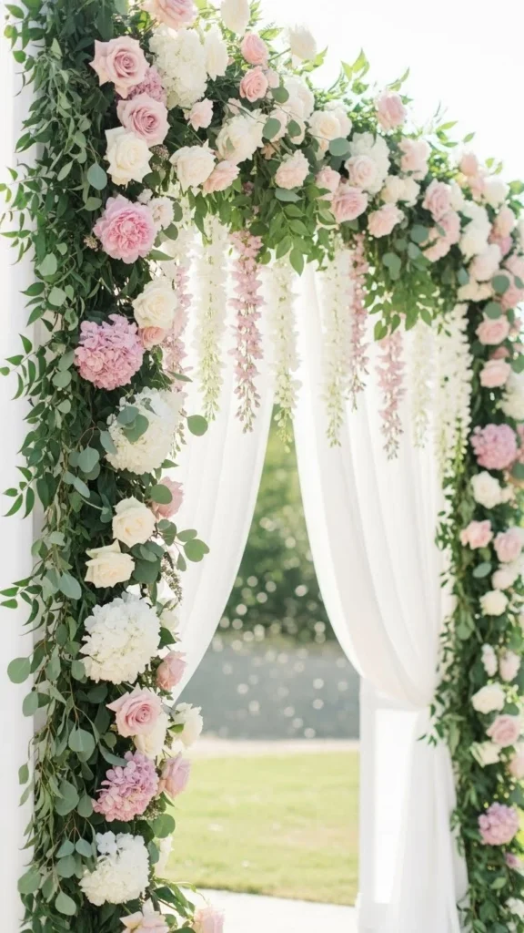 20. Floral Curtain