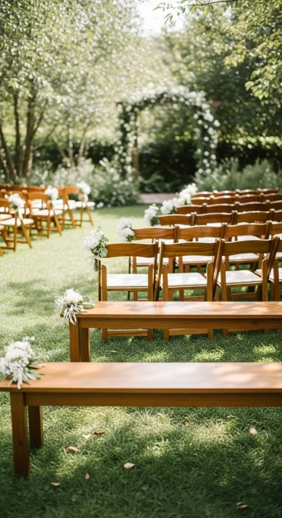 21. Garden Ceremony Seating