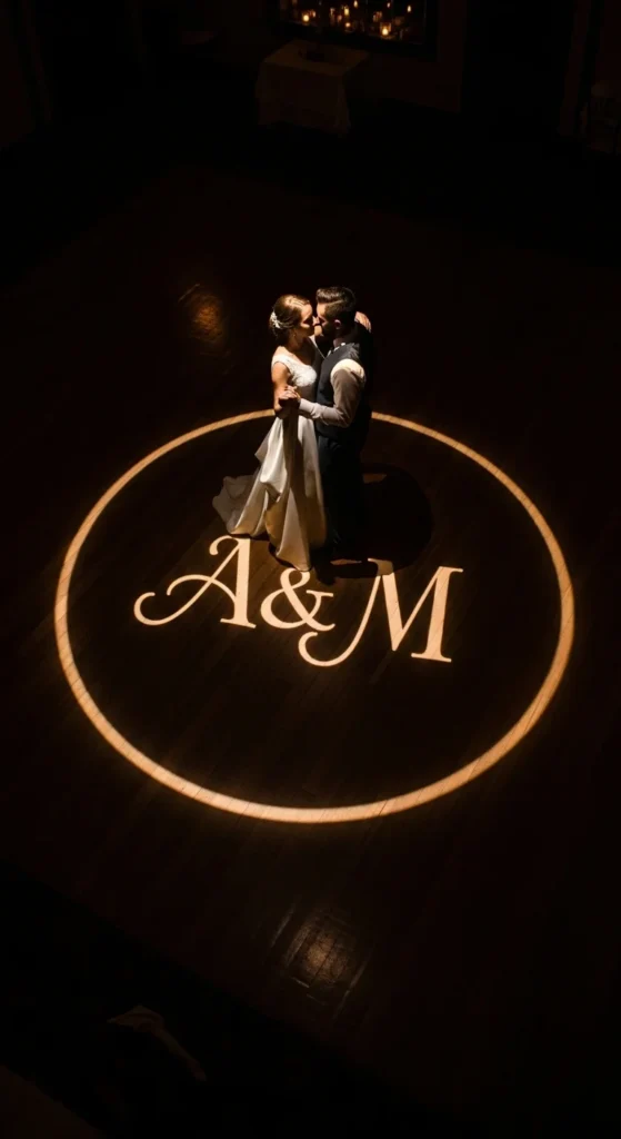 21. Monogram Gobo Lighting