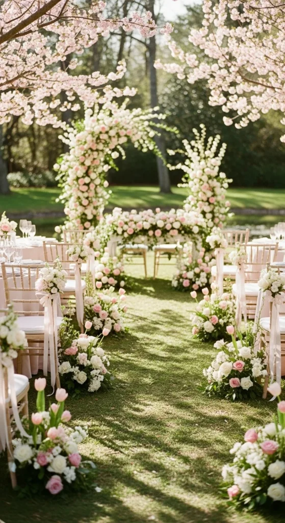 21. Reused Ceremony Decor