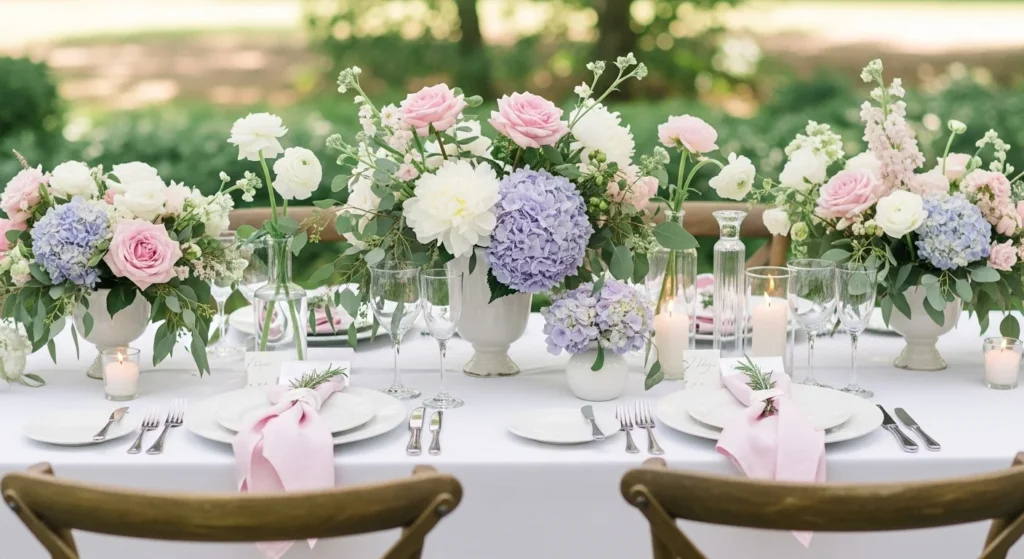 22 Gorgeous Spring Wedding Centerpieces That Wow Guests at First Glance (1)