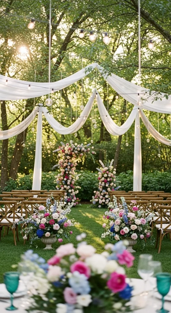 23 Charming Spring Garden Wedding Ideas for a Fairytale Celebration (1)