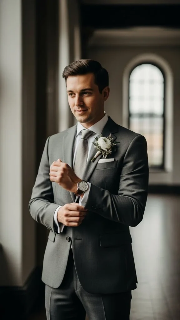 23 Dapper Groom Style Ideas for a Modern Wedding Look (1)