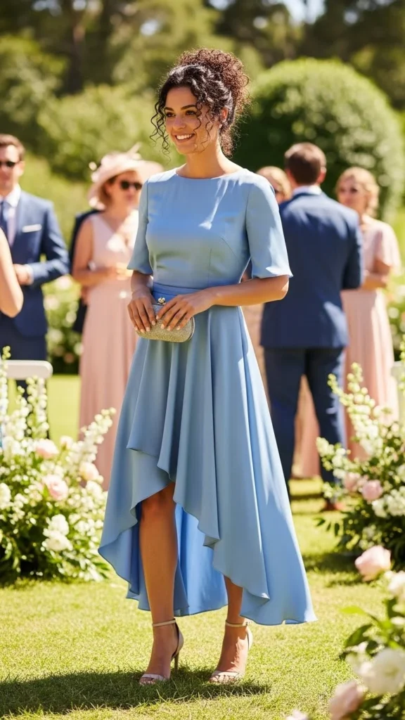 23. Asymmetrical Hem Dress