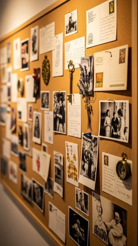 24. Corkboard Collage