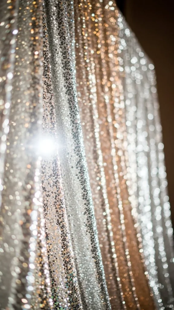 24. Sequin Wall