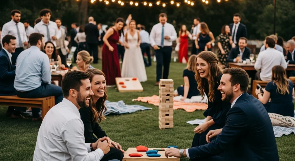 25 Fun Wedding Reception Games Guests Love (1)