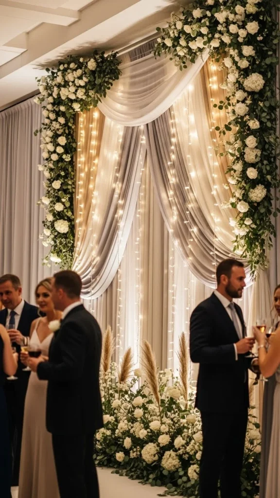 28 Eye-Catching Wedding Backdrops for Insta-Worthy Photos (2)