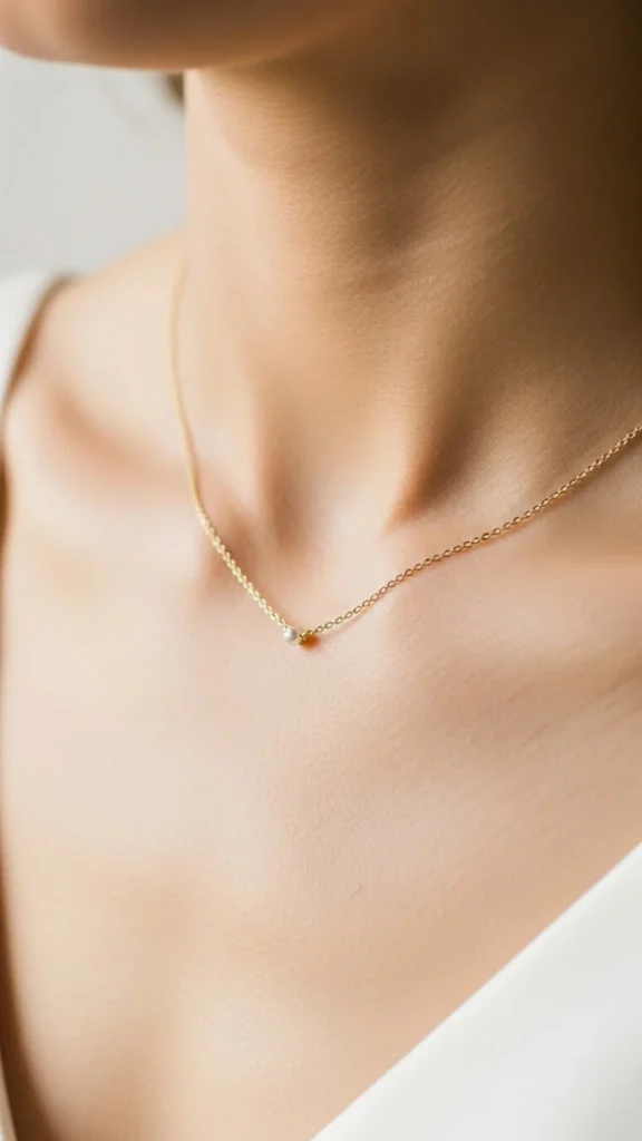 3. Dainty Gold Chain Necklace