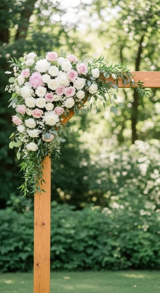 3. Floral Corner Arch