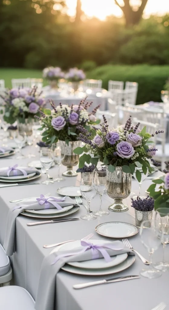 4. Lavender and Pale Gray