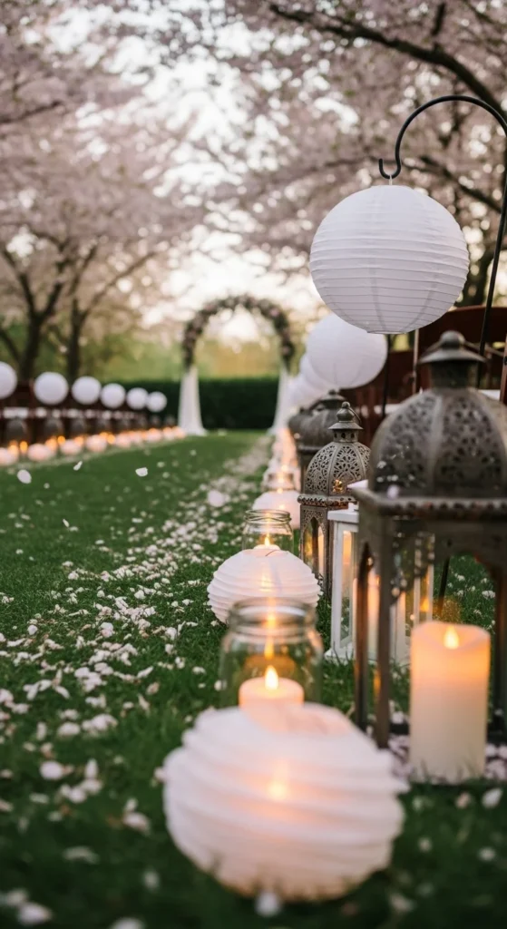 5. Lantern-Lined Walkway