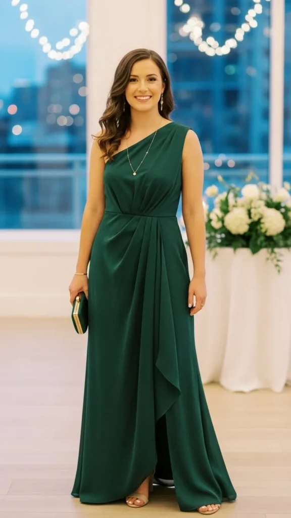 5. One-Shoulder Dress