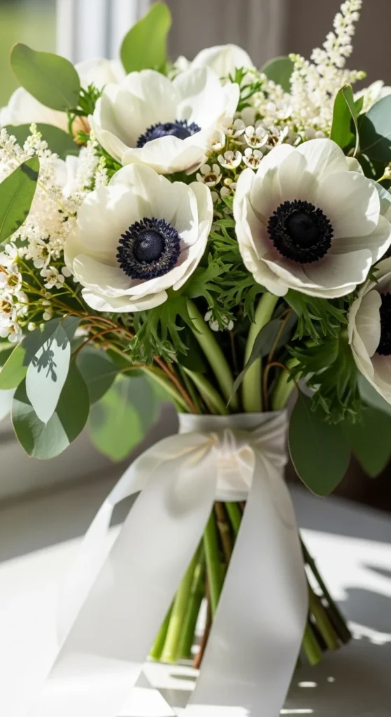 6. Anemone Statement Bouquet