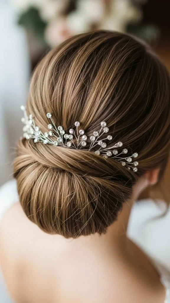 6. Crystal Hair Pins