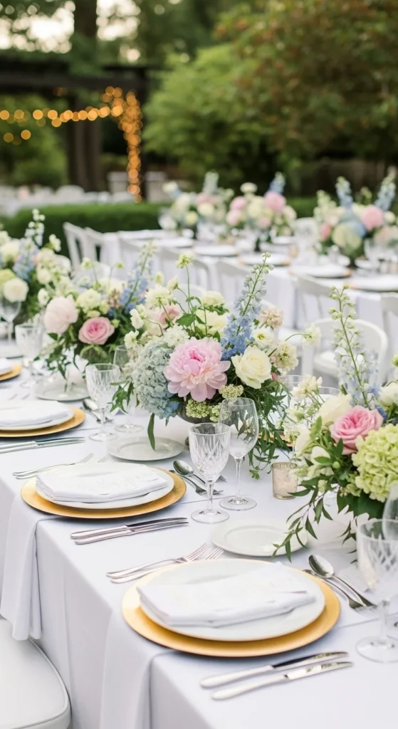 6. Seasonal Flower Centerpieces