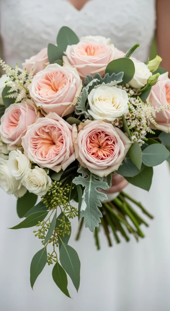 7. Garden Rose Hand Bundle