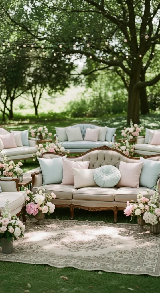 7. Vintage Garden Furniture Lounge