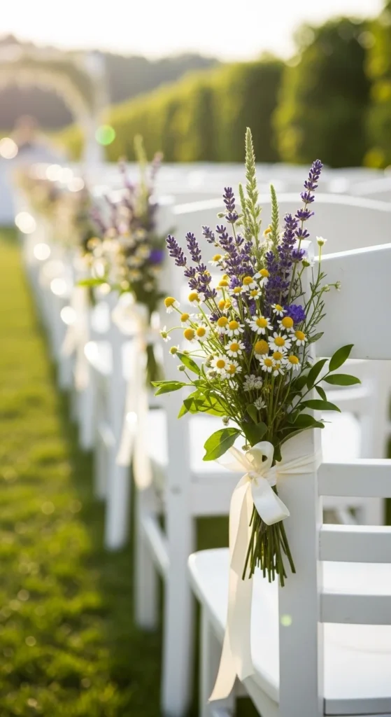 7. Wildflower Posy Markers