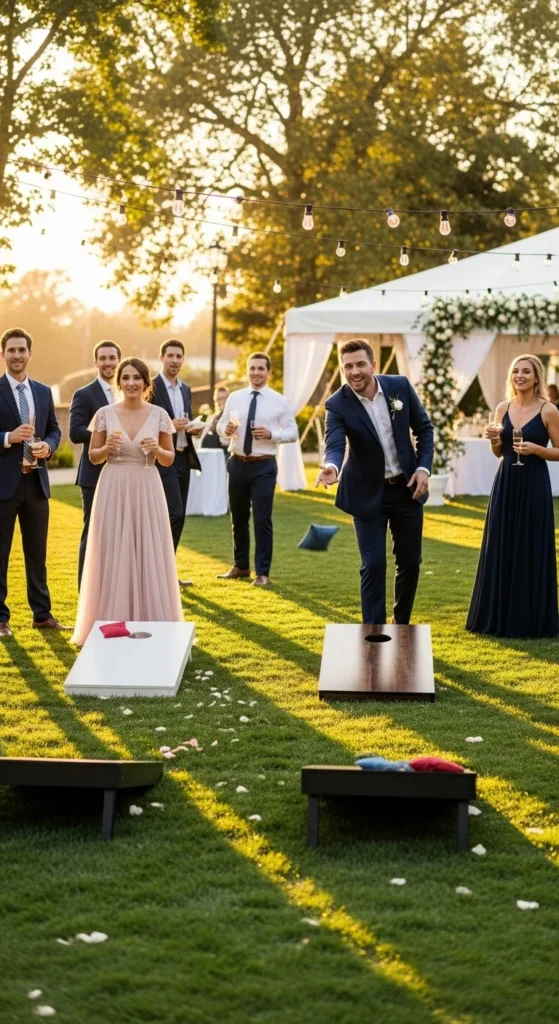 8. Lawn Games Station