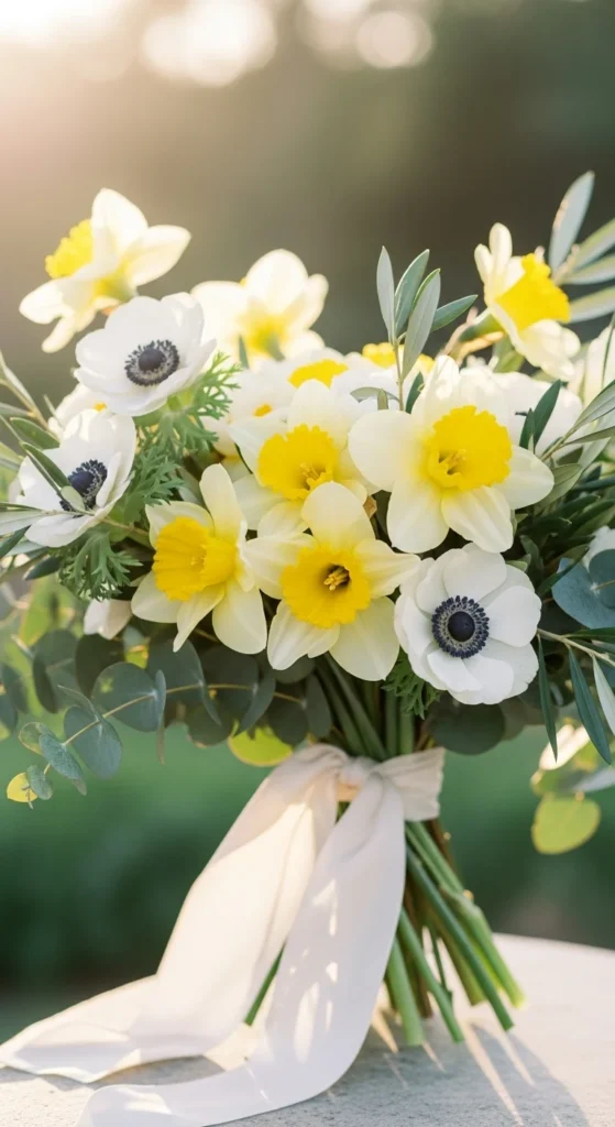 9. Daffodil Spring Bouquet