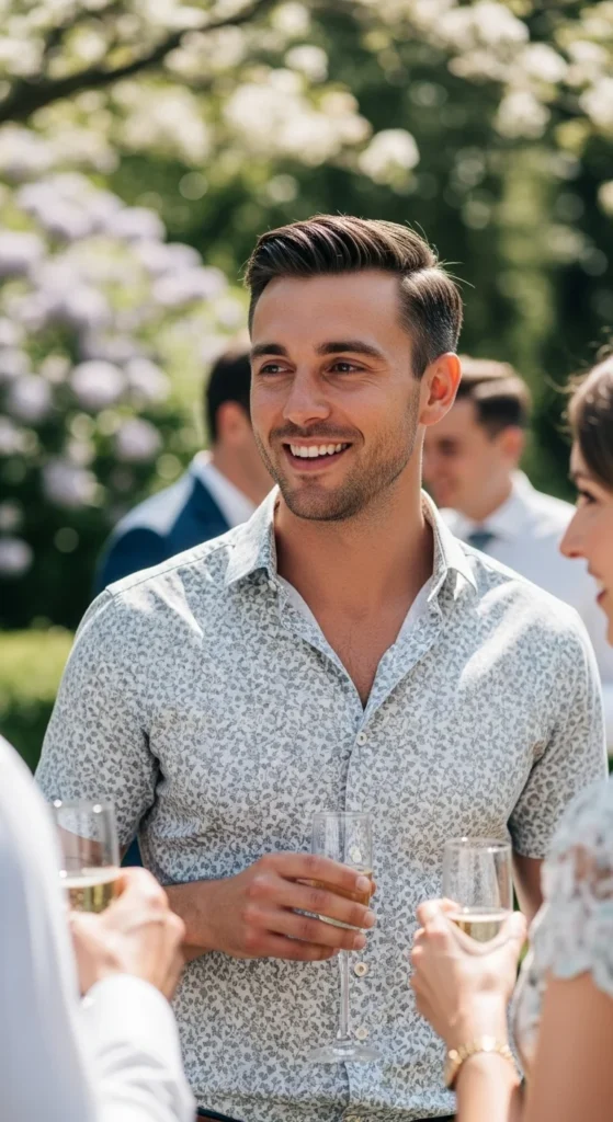 9. Patterned Button-Down Shirts