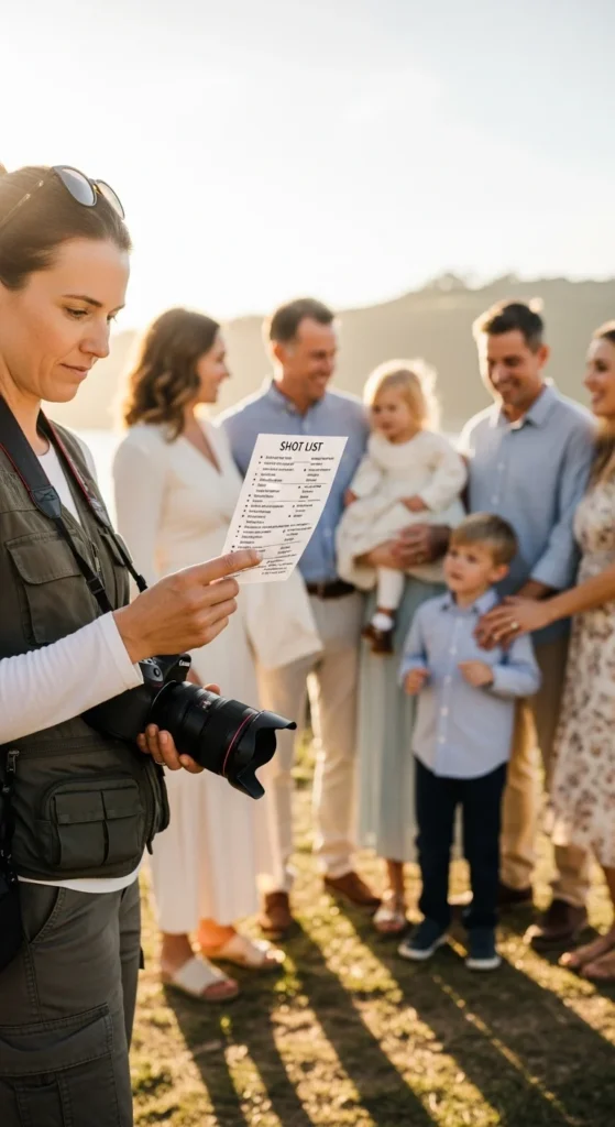 9. Pre-Plan Family Photos