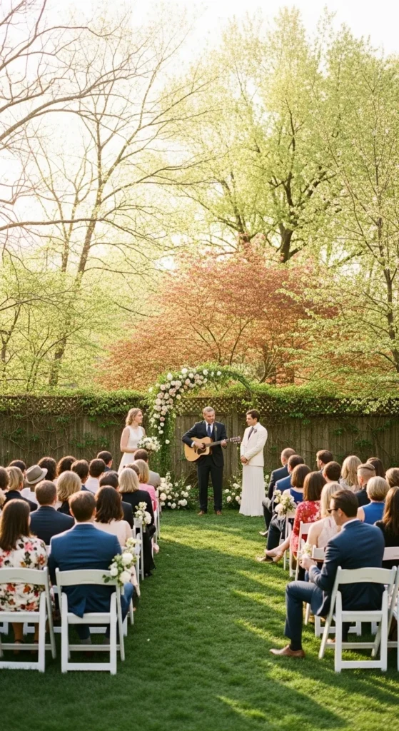 11. Play Acoustic Music for the Ceremony