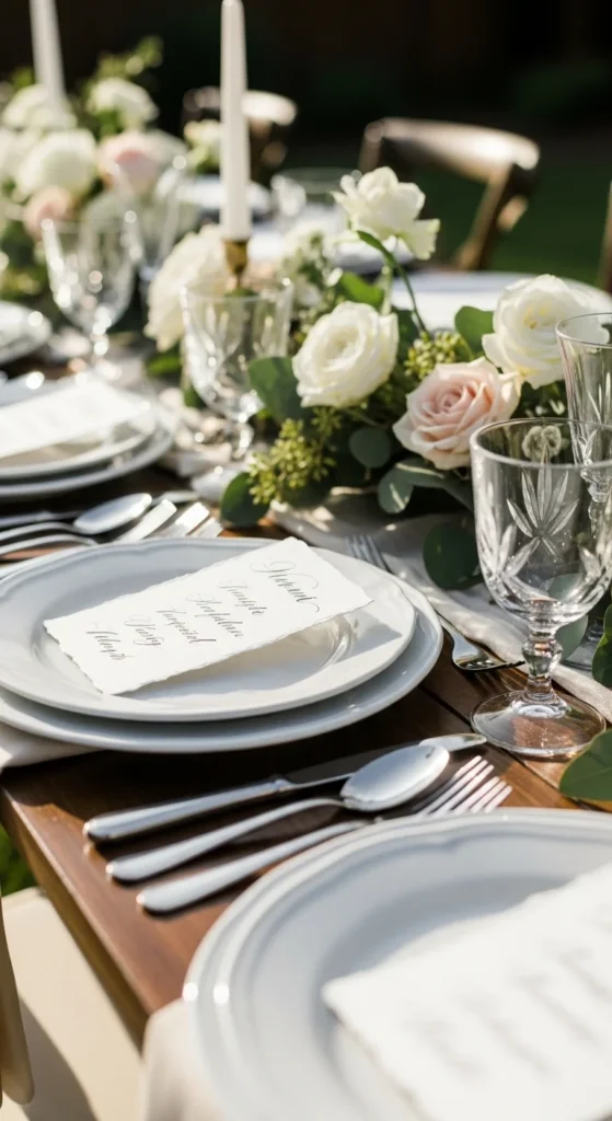 13. Write Handwritten Place Cards