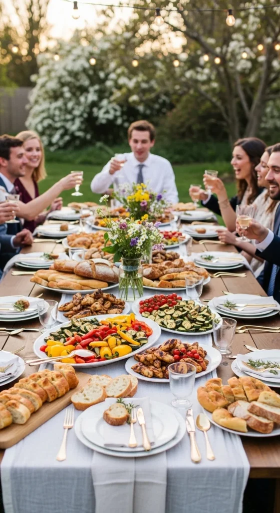 14. Offer a Family-Style Dinner Menu