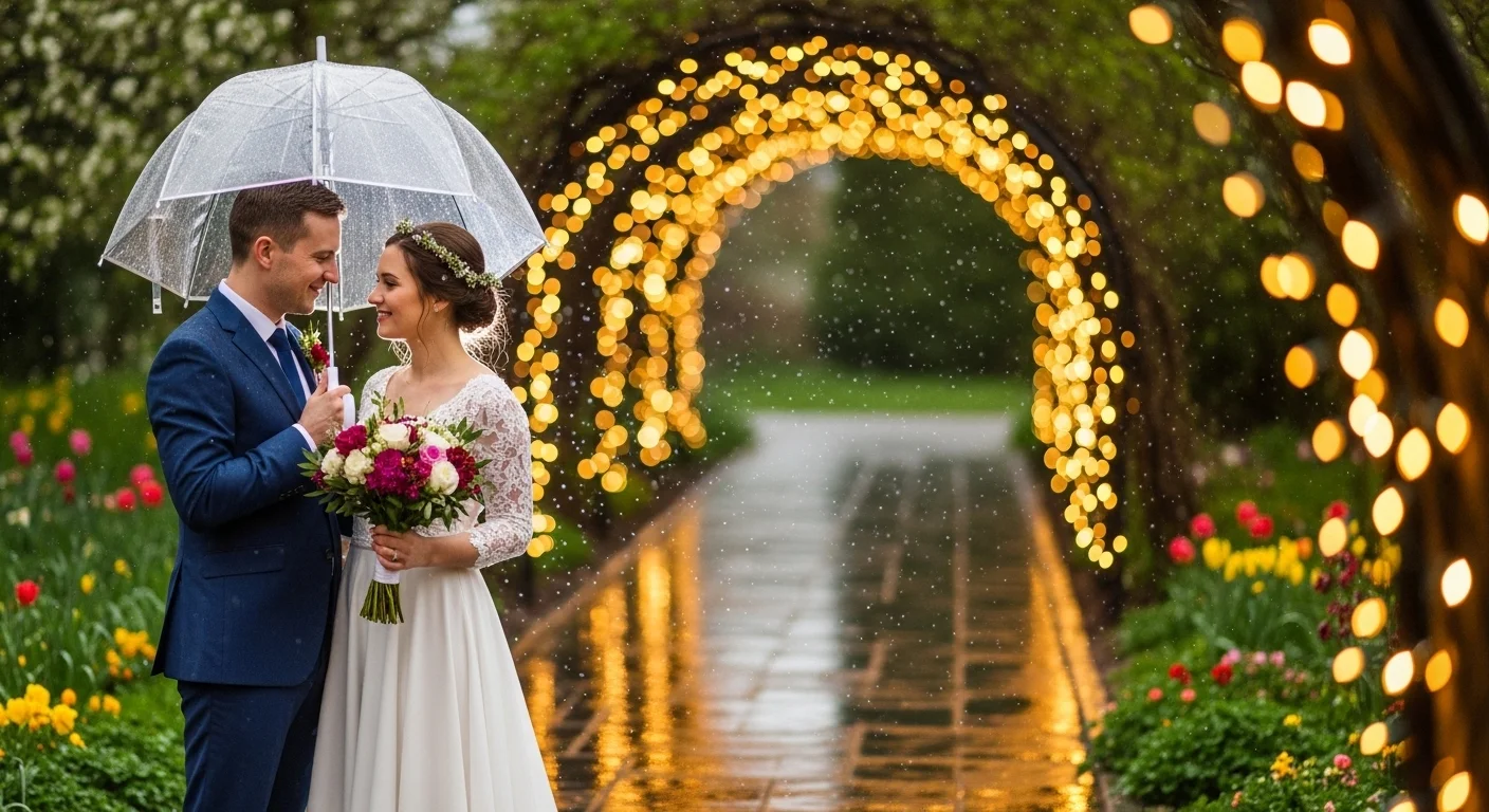 17 Smart Rainy Spring Wedding Ideas That Turn Weather into Magic (2)