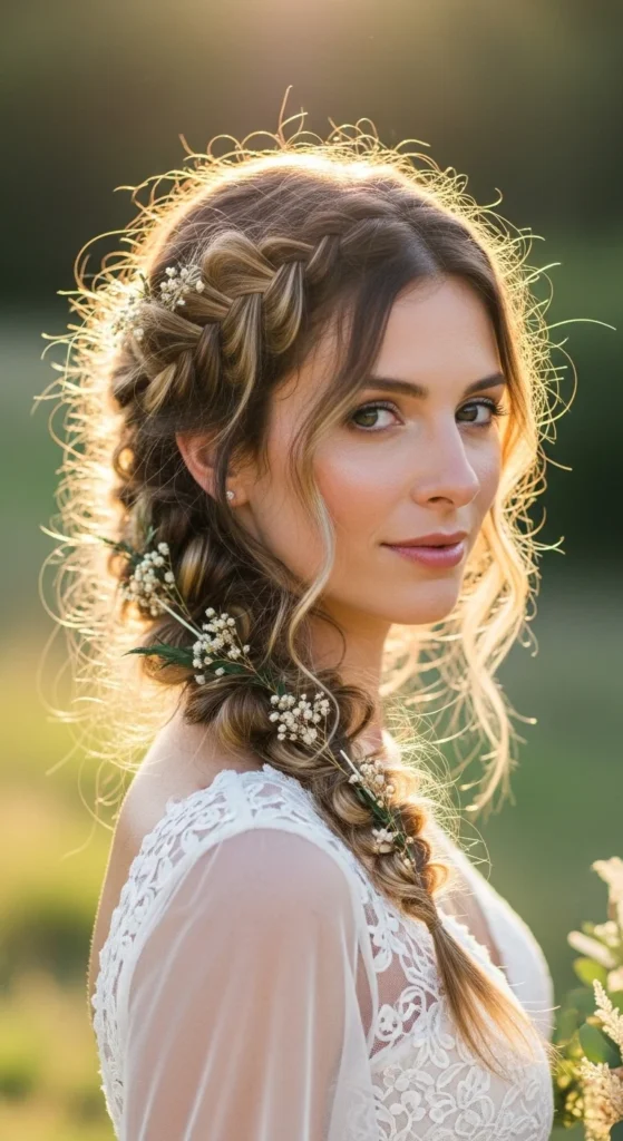 18. Low Knot With Middle Part